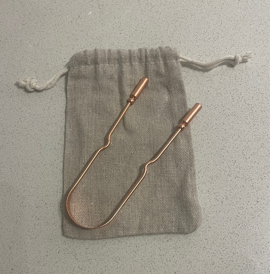 Copper Tongue Scraper