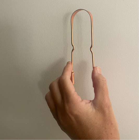 Copper Tongue Scraper